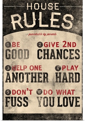 Do What you Love Family Rules