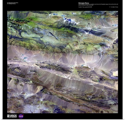 Edrengiyn Nuruu - USGS Earth as Art