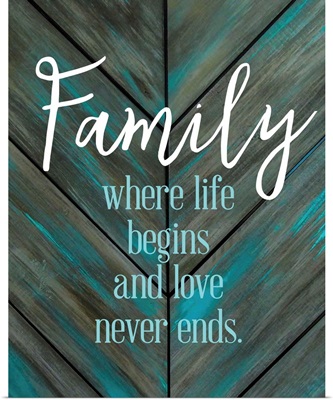 Family Quotes - Family Life Begins