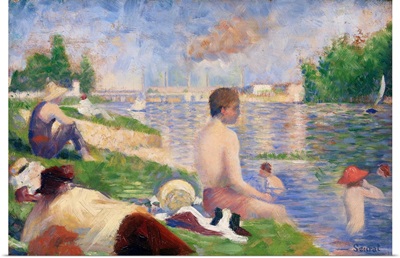 Final Study for "Bathers at Asnieres"