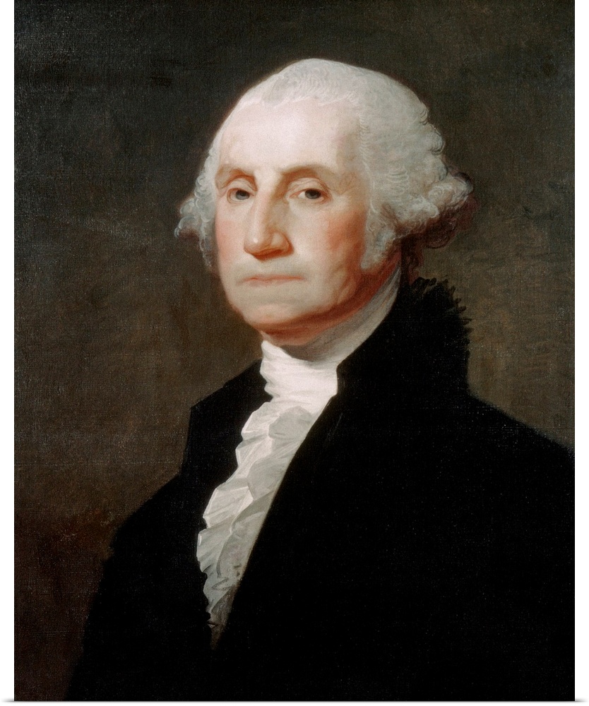 Stuart's most popular portraits of Washington are the so-called Athenaeum type, of which there are as many as sixty replic...