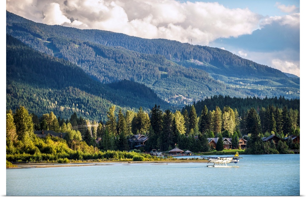 Green Lake in Whistler, British Columbia, Canada.