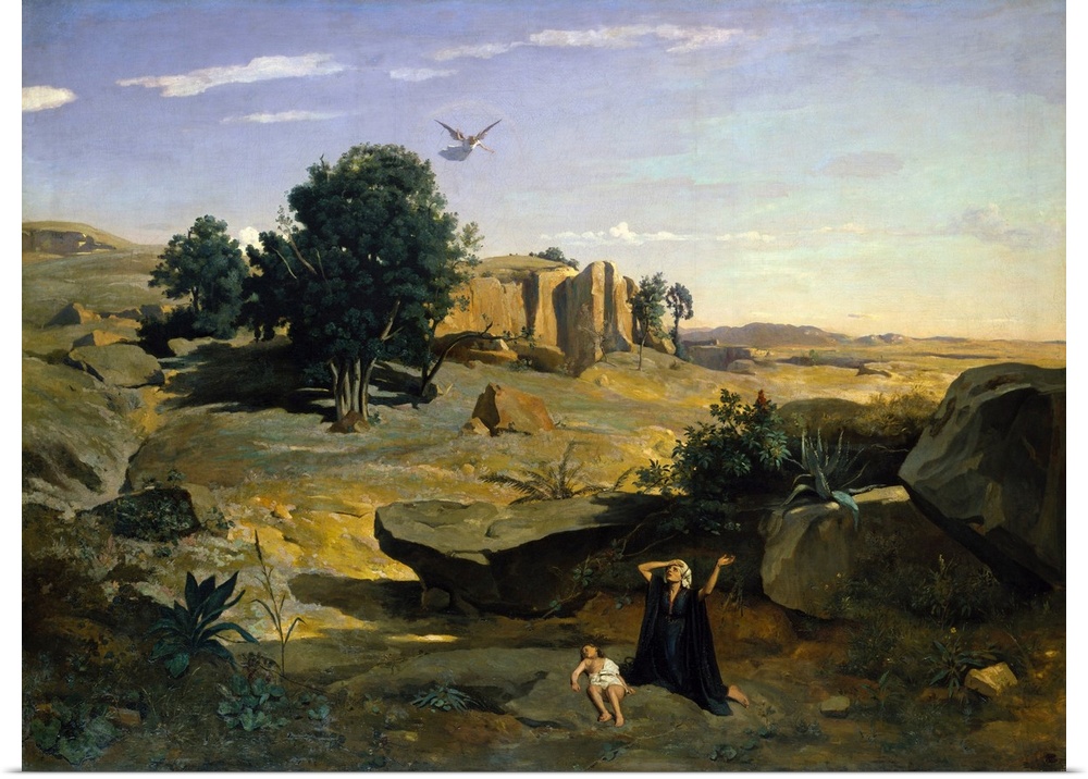 This picture, shown at the Salon of 1835, is the earliest of four large, ambitious biblical paintings that Corot exhibited...