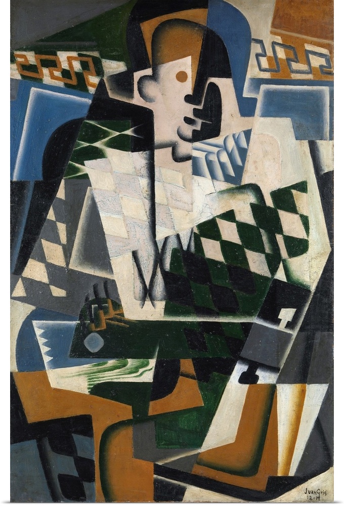 Like many European artists before them, Cubists often depicted Harlequin, a stock character in the Italian commedia dell'a...