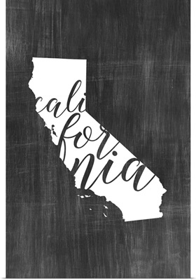 Home State Typography - California