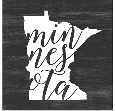 Home State Typography - Minnesota
