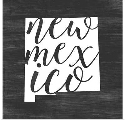 Home State Typography - New Mexico