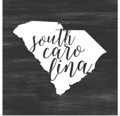 Home State Typography - South Carolina
