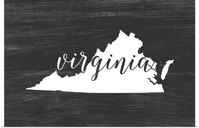 Home State Typography - Virginia