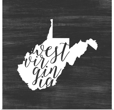 Home State Typography - West Virginia