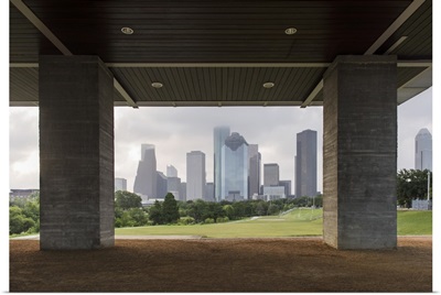 Houston Skyline from Eleanor Tinsley Park.