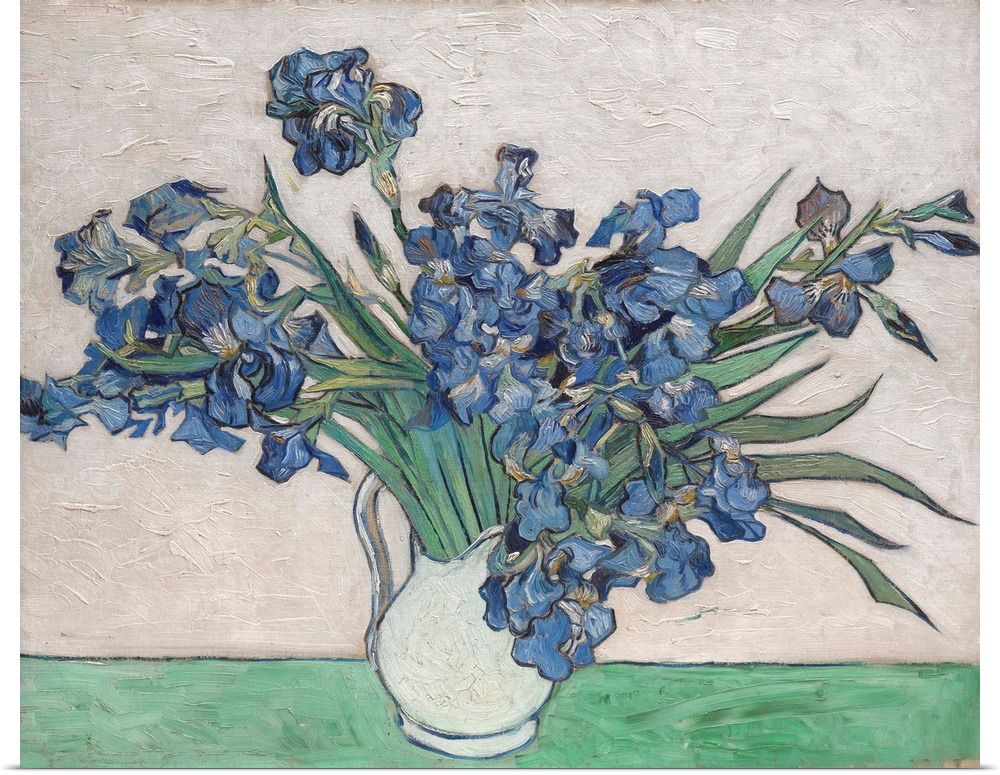 In May 1890, just before he checked himself out of the asylum at Saint-Remy, Van Gogh painted four exuberant bouquets of s...