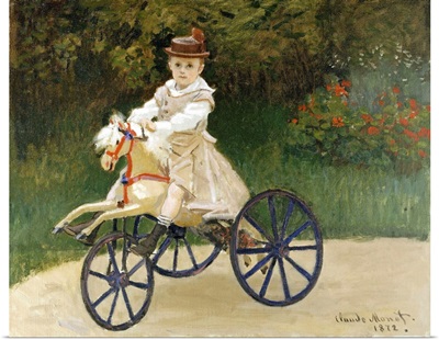 Jean Monet (1867-1913) on His Hobby Horse