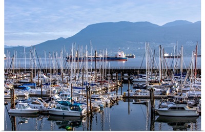 Marina In Vancouver, British Columbia, Canada