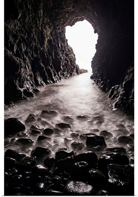 Mermaid's Cave Under Dunluce Castle, Ireland