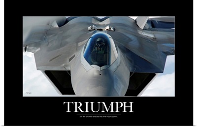 Military Poster: An F-22 Raptor prepares for refueling