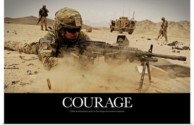 Motivational Poster: Courage
