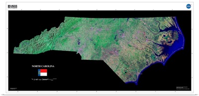 North Carolina - USGS State Mosaic