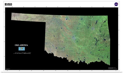 Oklahoma - USGS State Mosaic