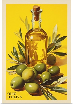Olive Oil - Food Advertising Poster