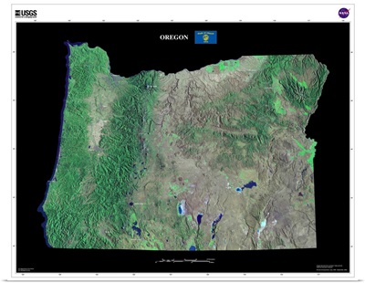 Oregon - USGS State Mosaic