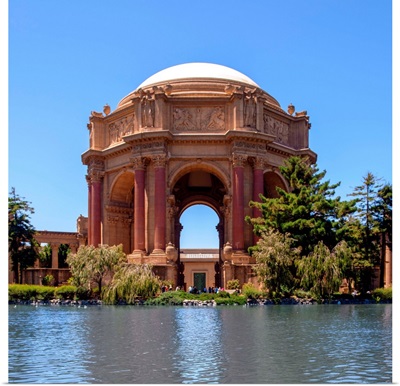 Palace Of Fine Arts, Greco-Roman Style Rotunda And Colonnades, San Francisco