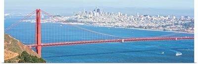 Panoramic Golden Gate Bridge