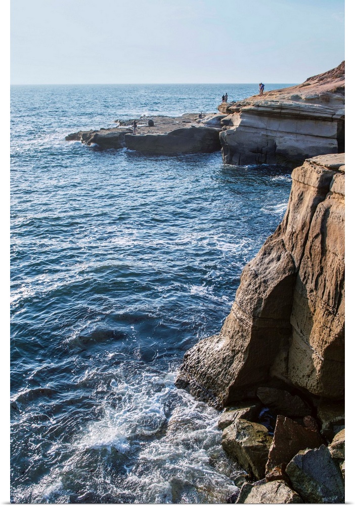 The Sunset Cliffs in San Diego are known for their picturesque landscape.