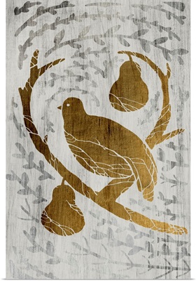 Partridge in a Pear Tree - Gold Leaf Holiday
