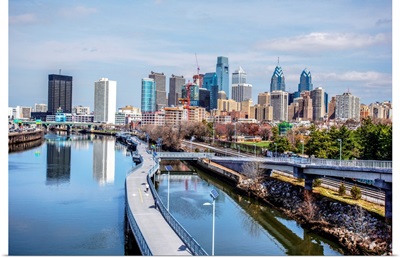 Philadelphia City Skyline, Pennsylvania