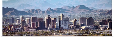 Phoenix, AZ Skyline - Panoramic