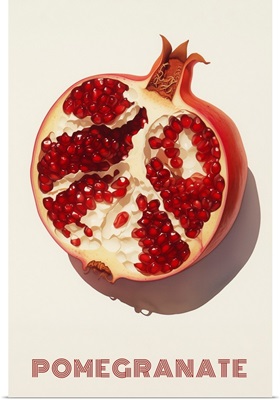 Pomegranate - Food Advertising Poster