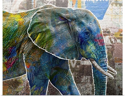 Pop Art - Elephant