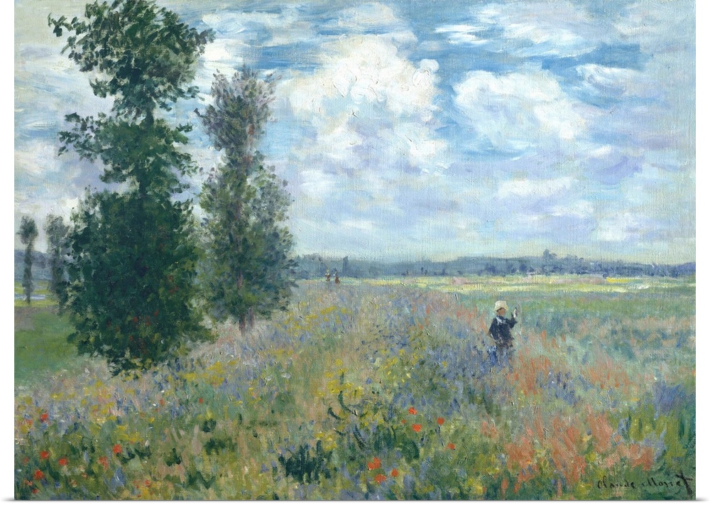 This work is one of four similar views of the plain of Gennevilliers, just southeast of Argenteuil, which Monet executed i...