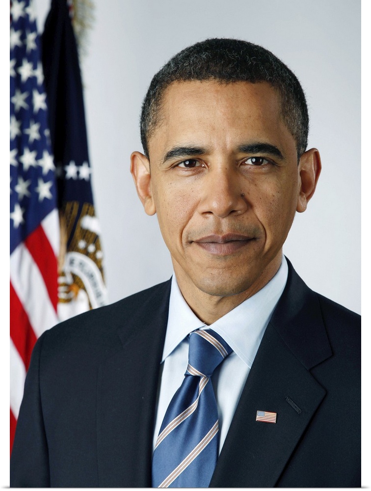 Official portrait of President-elect Barack Obama. Library of Congress, Prints and Photographs Division.