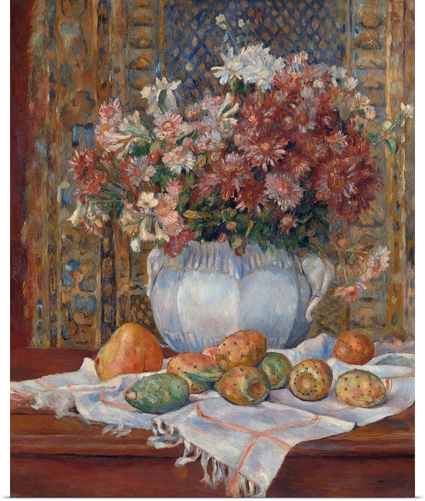 This picture is closely related to?Still Life: Flowers, 1885 (Solomon R. Guggenheim Museum, New York), which depicts the s...