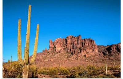 Superstition Mountains In Phoenix, Arizona