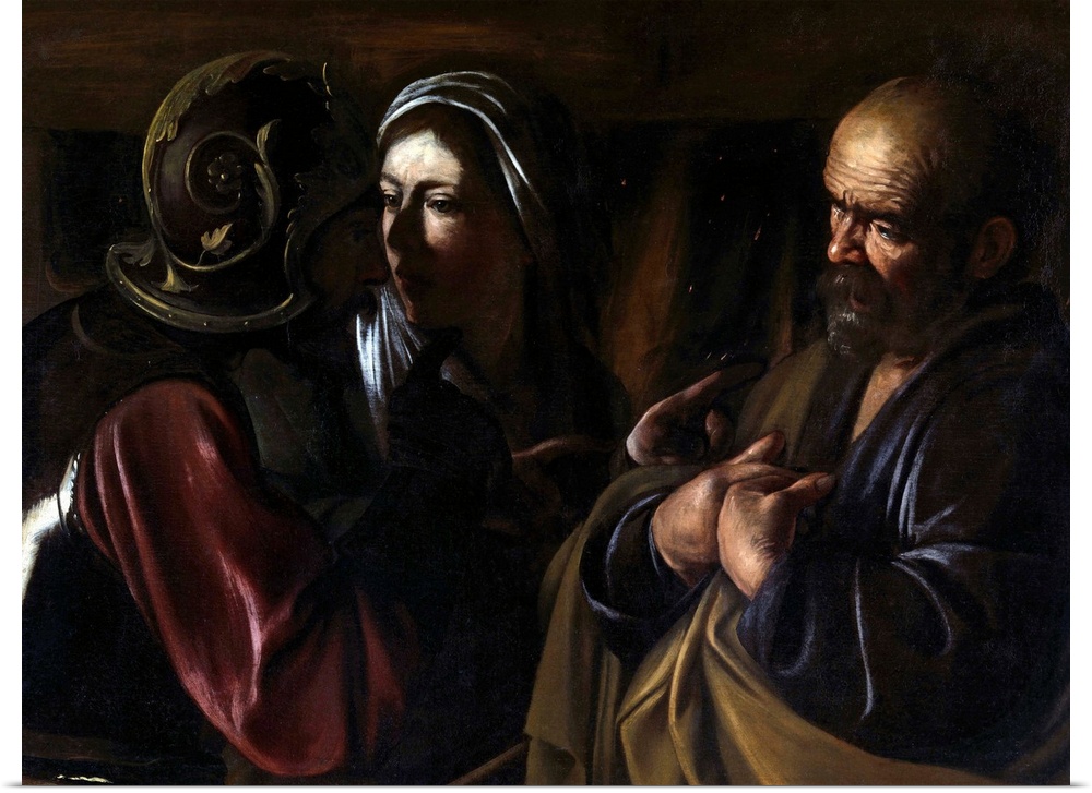 Caravaggio's late works depend for their dramatic effect on brightly lit areas standing in contrast to a dark background. ...