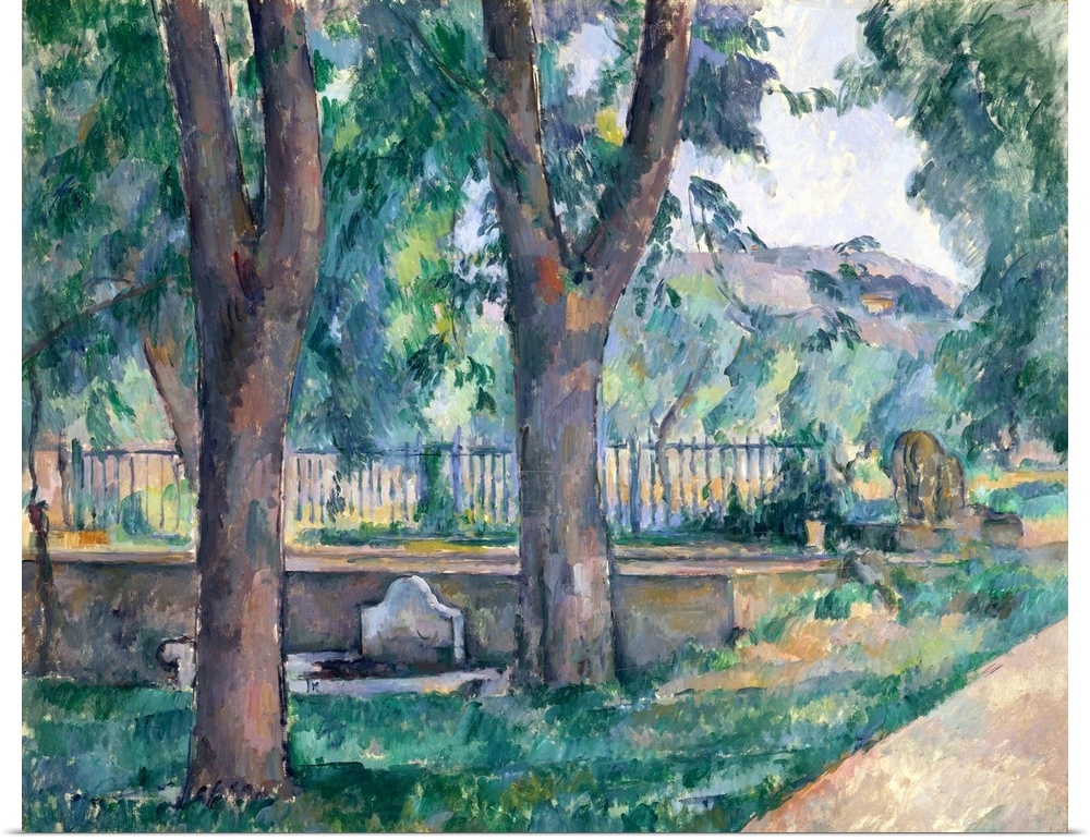 Cezanne's affection for his family's estate, the Jas de Bouffan, near Aix, is reflected in the many views he painted of th...
