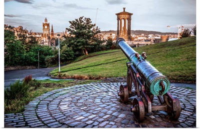 The Portugese Cannon, Calton Hill, Edinburgh, Scotland