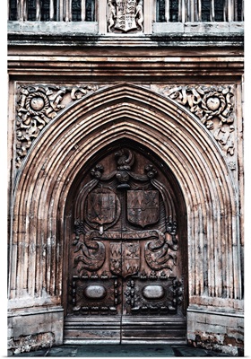The West Door, Bath Abbey In Bath, England