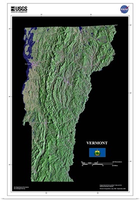 Vermont - USGS State Mosaic
