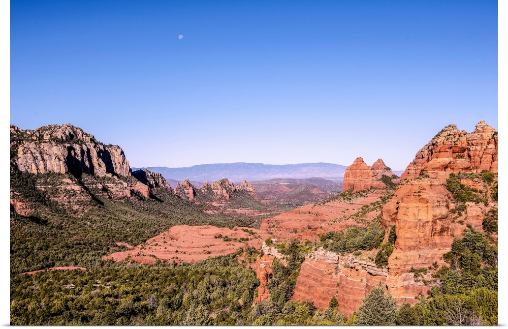 View of Damfino Canyon in Sedona, Arizona.