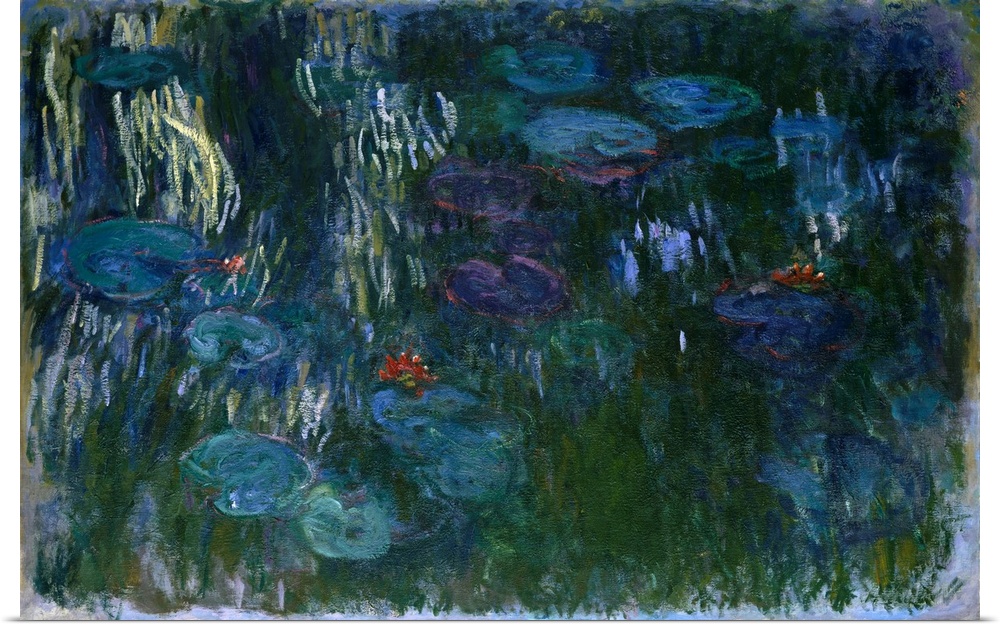 As part of his extensive gardening plans at Giverny, Monet had a pond dug and planted with lilies in 1893. From 1899 on, h...