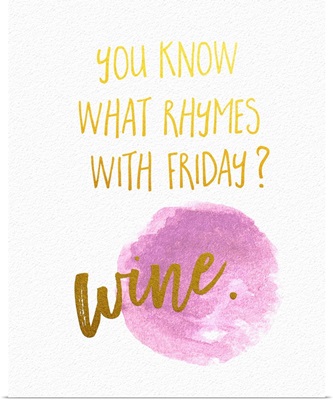 What Rhymes with Friday - Sentiment