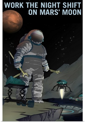 Work the Night Shift on Martian Moon Phobos