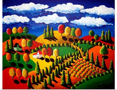 Colorful Fall Landscape