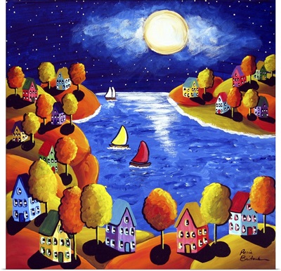 Fall Night Sail