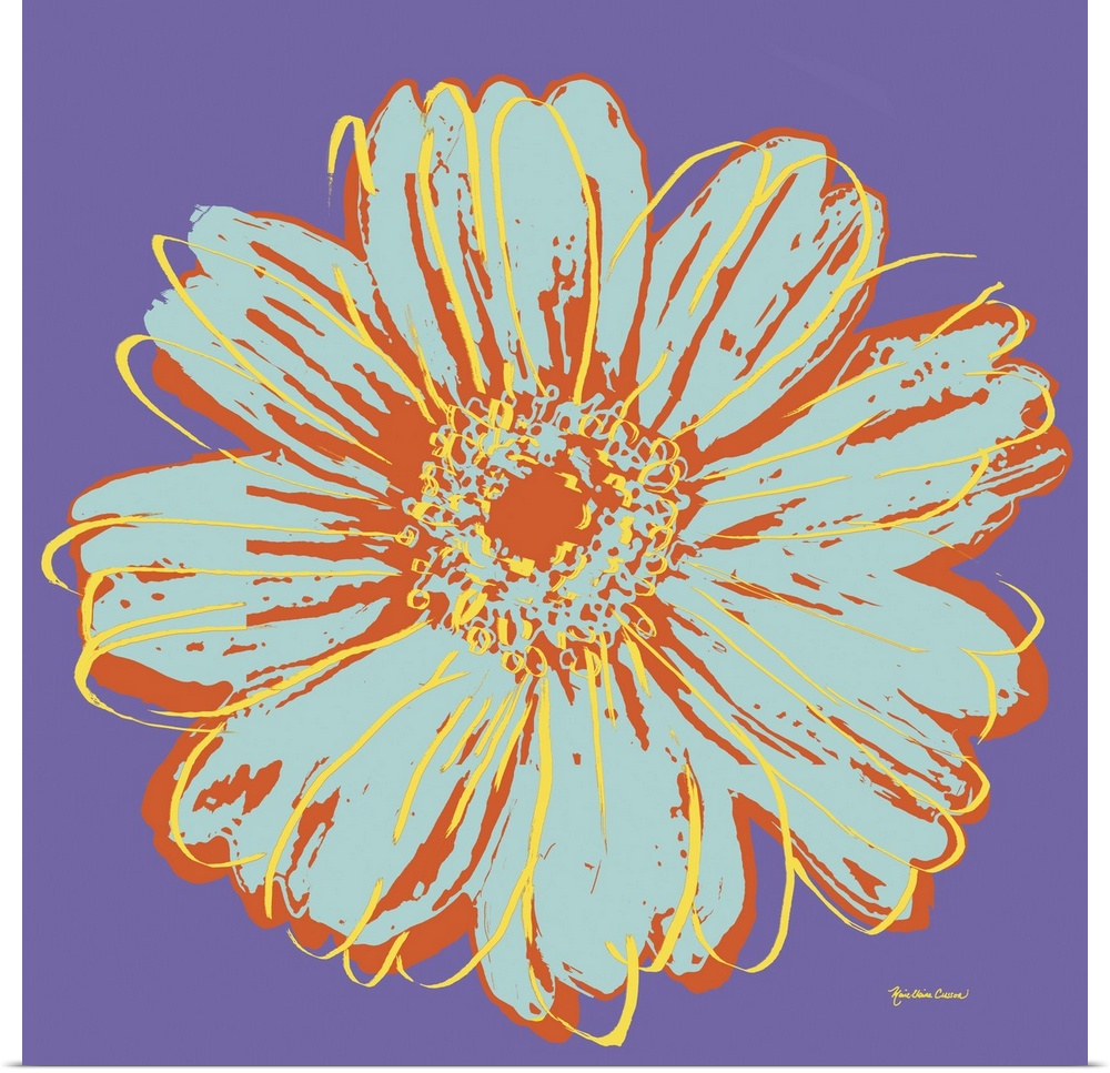 Flower Pop Art VI