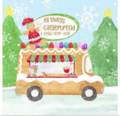 Food Cart Christmas I Gingerbread